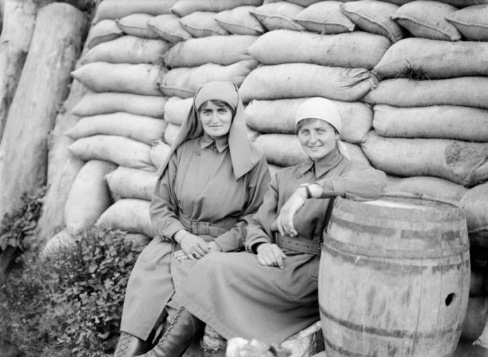 Mairi Chisholm and Elsie Knocker